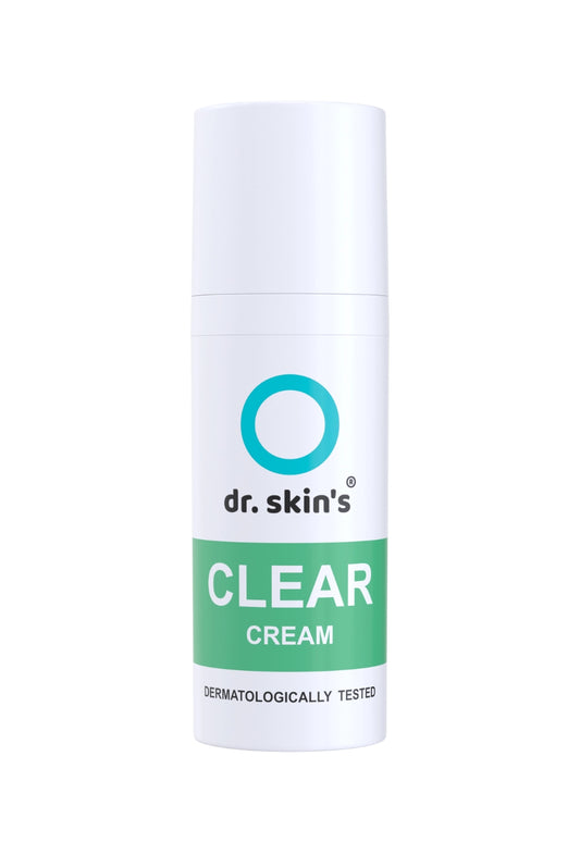 dr. skin's® CLEAR CREAM – Anti-Pickel Feuchtigkeitscreme für fettige und Mischhaut - dr. skin's®